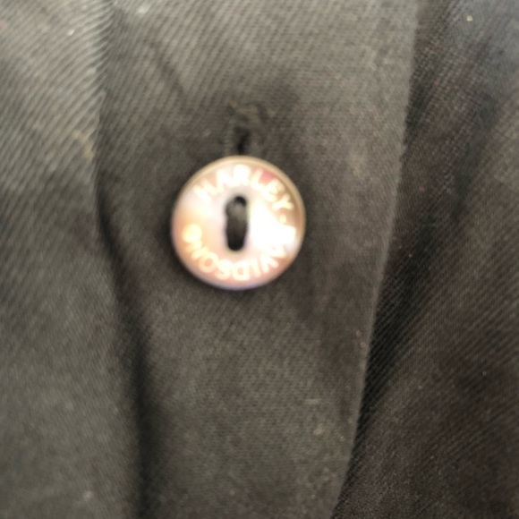 Women’s Tori Richards vintage Harley Davidson top, shirt, 100 % silk - Picture 6 of 6